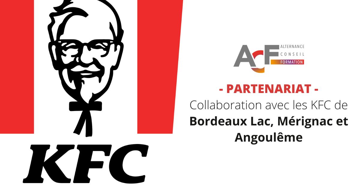 ACF est fière d’annoncer le renforcement de son partenariat avec KFC Bordeaux Lac, Mérignac et Angoulême avec l'ouverture prochaine d’une classe dédiée dans ses locaux.